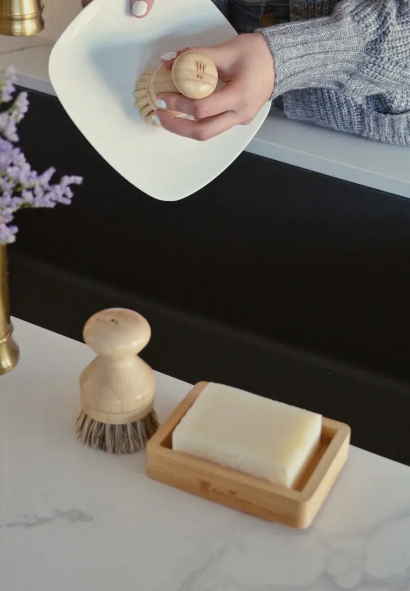 Me Mother Earth Dishwashing Soap Bar - Citrus