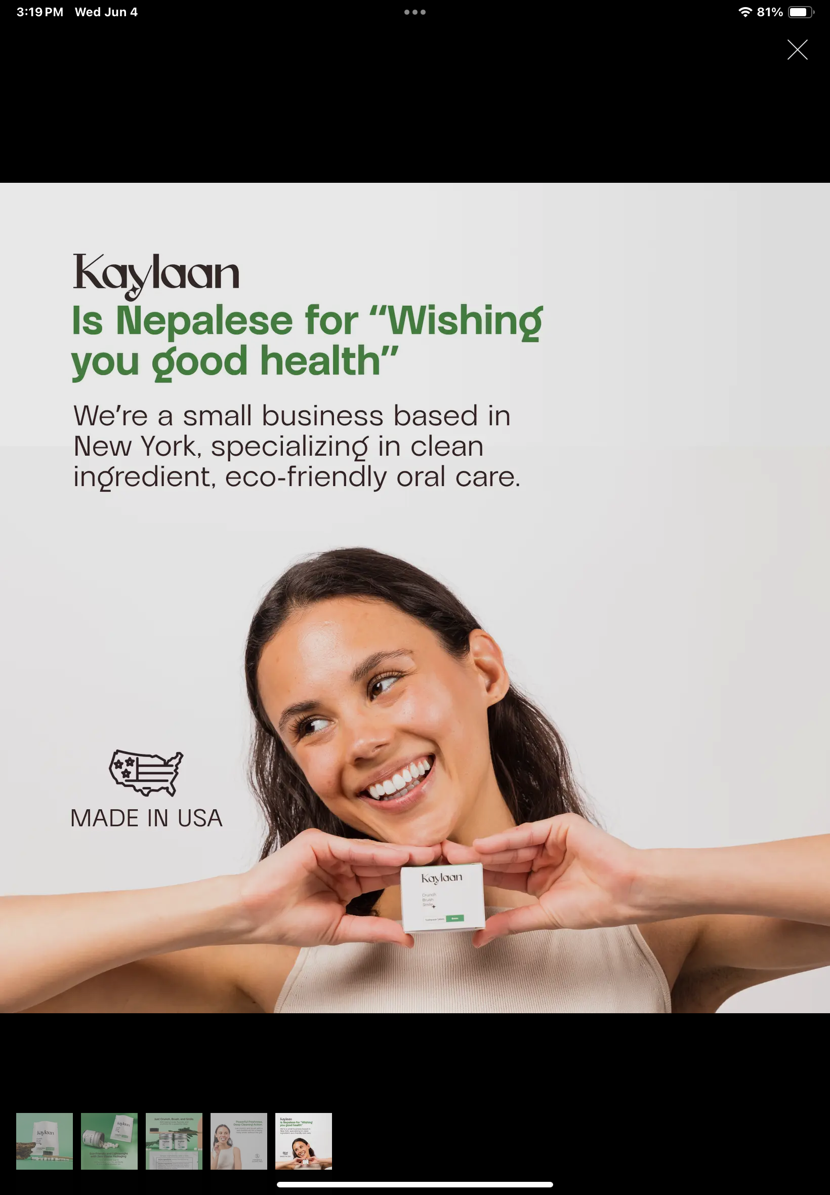 Kaylaan - Toothpaste Tabs Refill - Fluoride