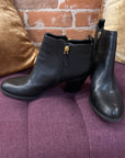 BLACK FRANCO SARTO Ankle boot 8.5