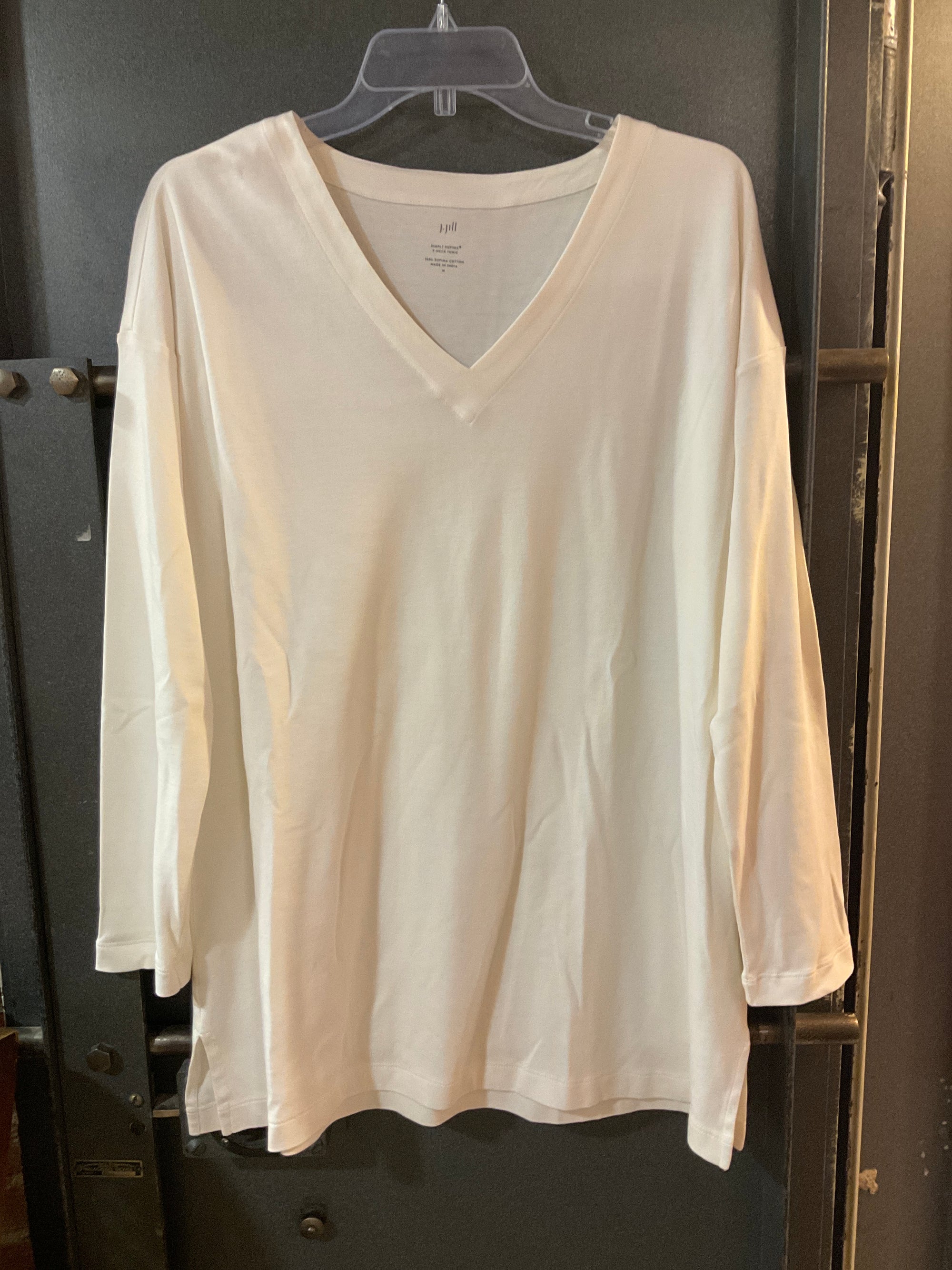 CREAM J JILL LONG SLEEVE SHIRT M