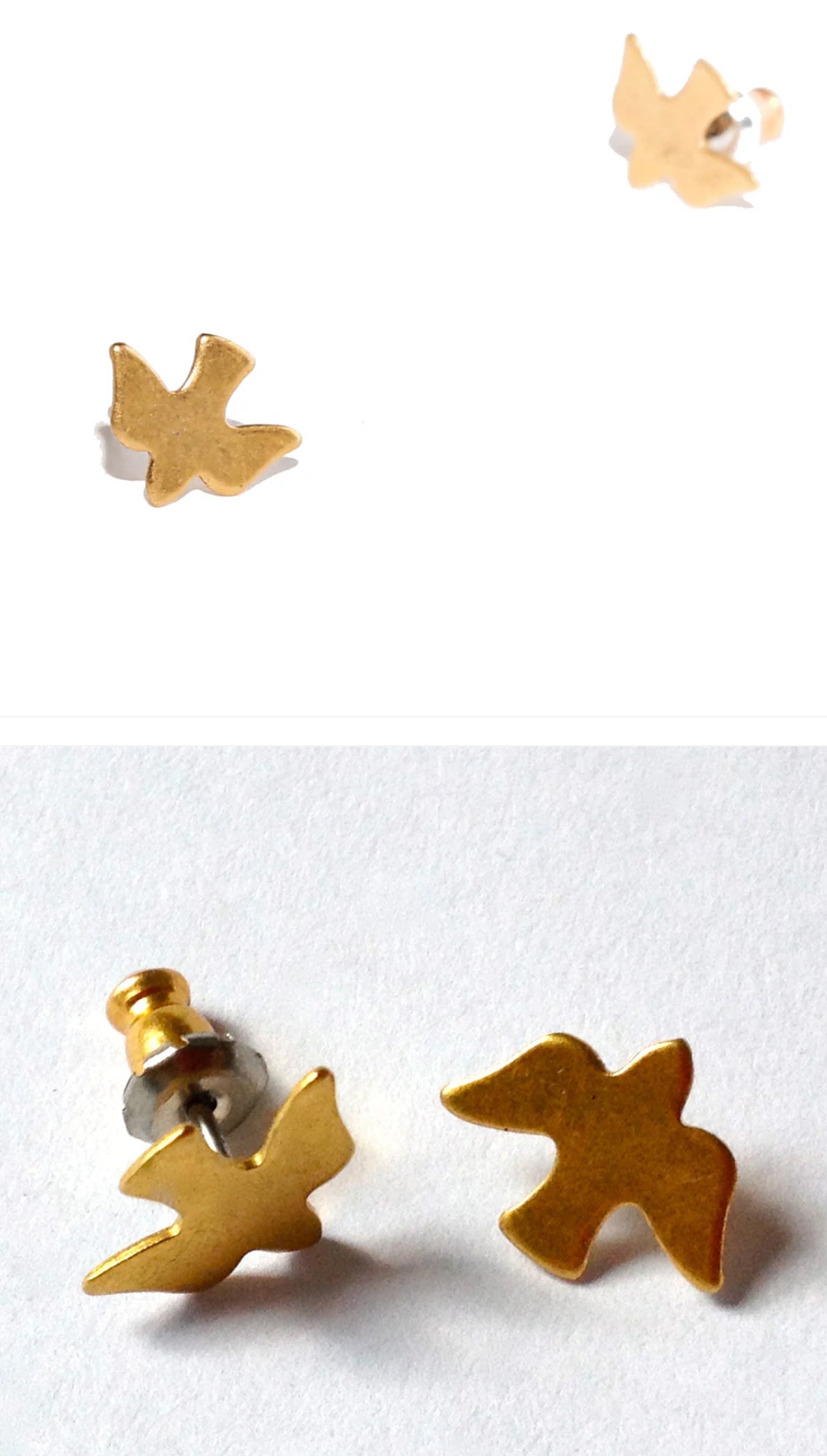 Tilly Doro - Bird Stud Earrings