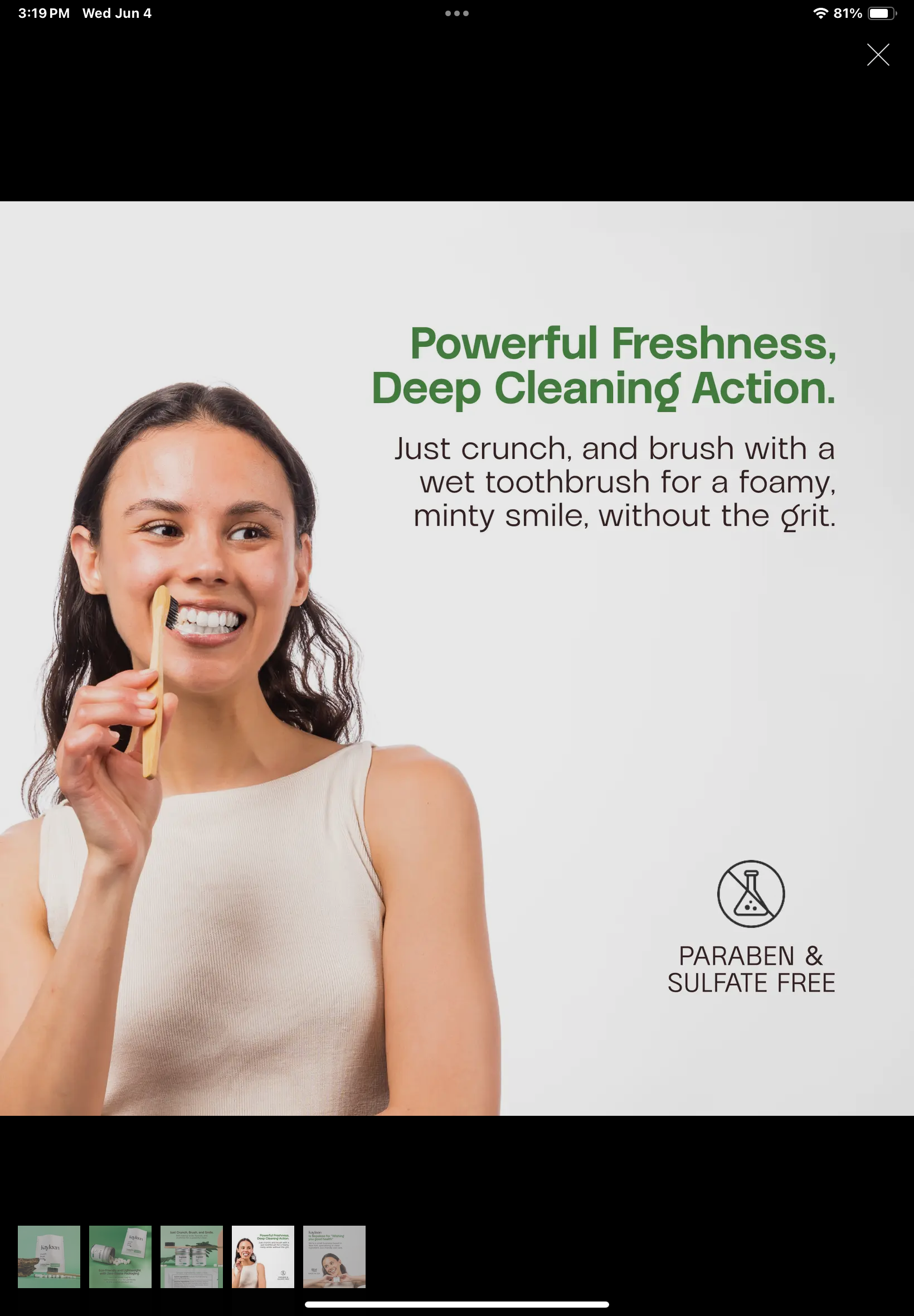 Kaylaan - Toothpaste Tabs Refill - Fluoride