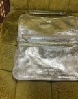 GOLD TORY BURCH Quilted gold chain bag