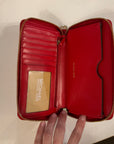 RED Michael Kors WALLET