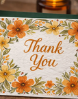 Artsy Em - Autumn Thank You - Plantable Card