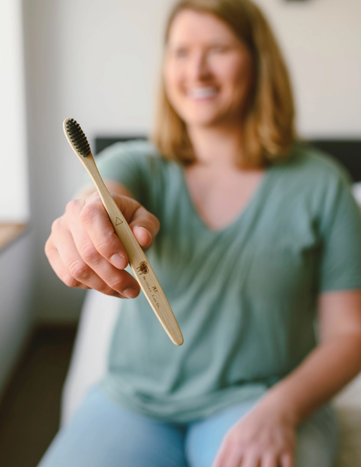 Me Mother Earth - Bamboo Charcoal Toothbrush