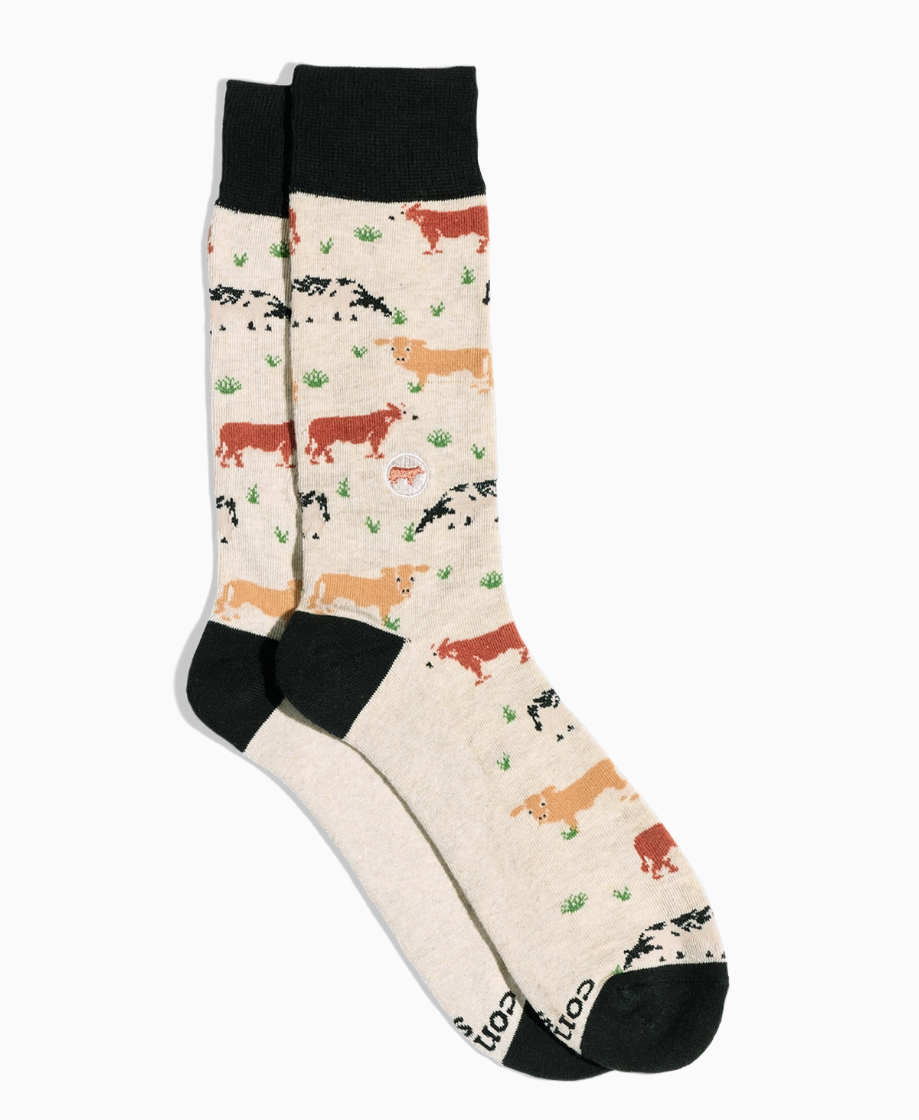 Conscious Step - Socks that Save Cows