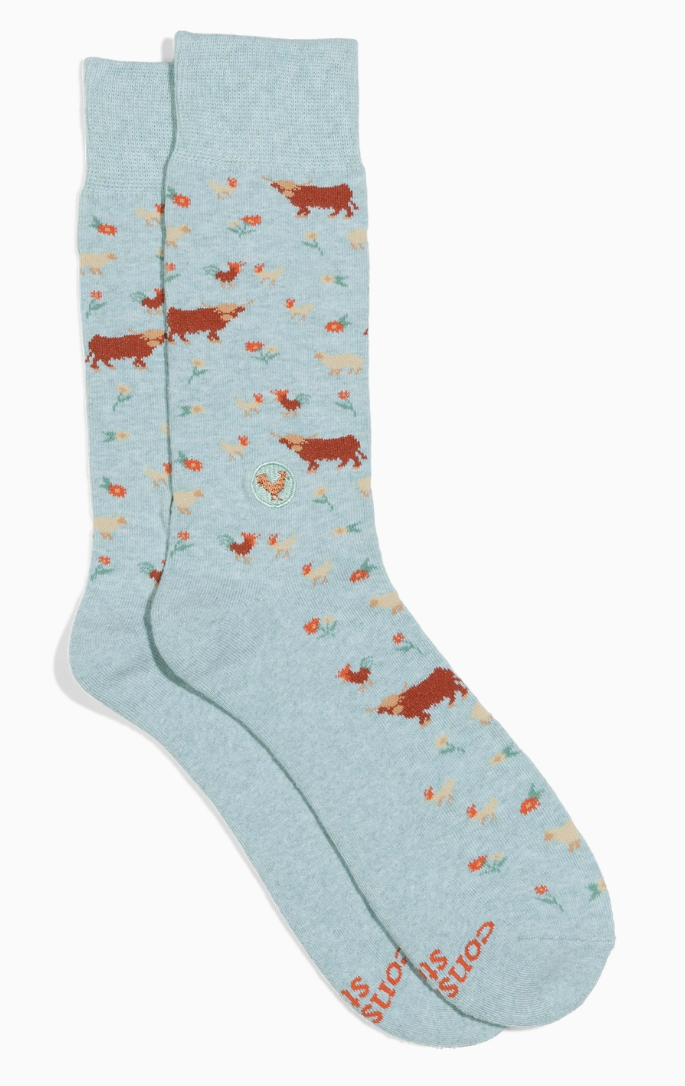 Conscious Step - Socks that Save Farm Animals