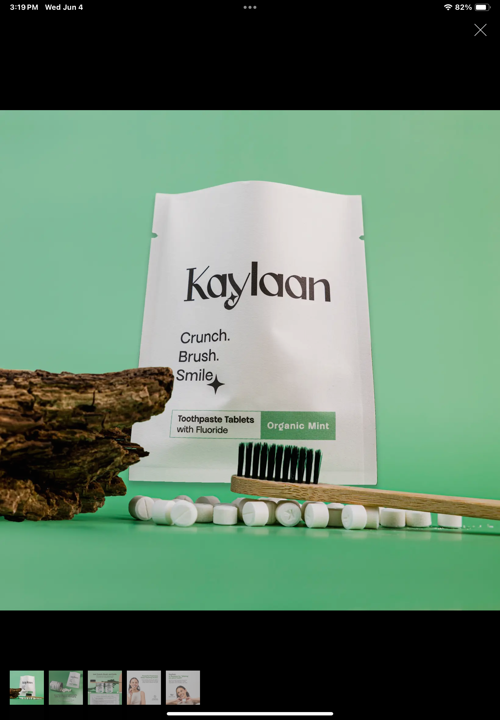 Kaylaan - Toothpaste Tabs Refill - Fluoride