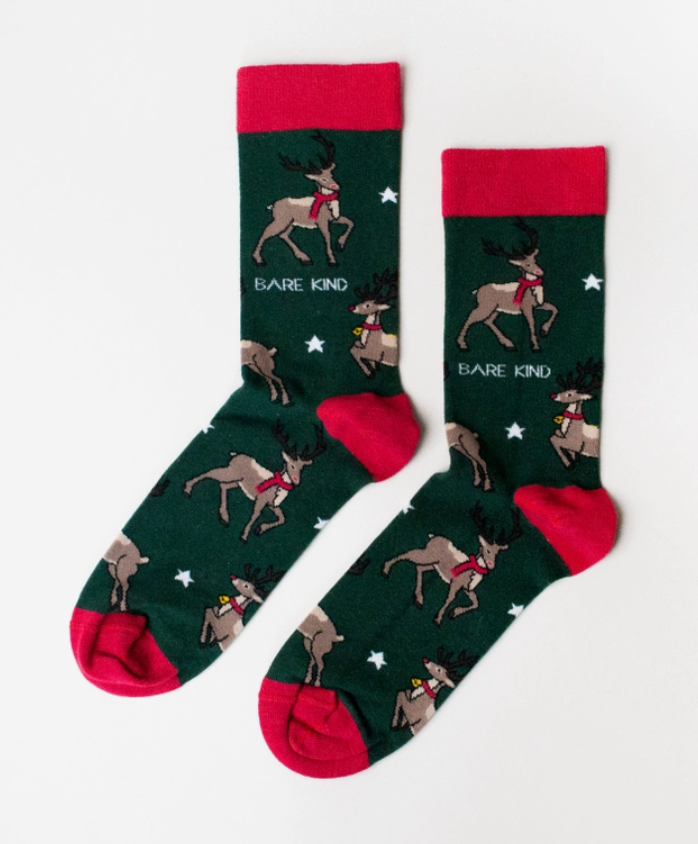 Bare Kind bamboo Christmas Socks