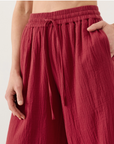 PACT - Coastal Double Gauze Split Hem Pant