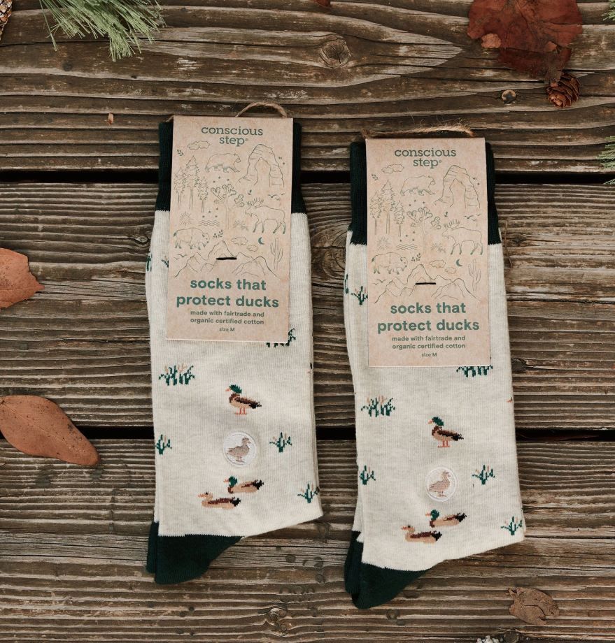 Conscious Step - Socks that Protect Ducks