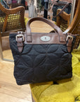 BLACK/BROWN FOSSIL BAG