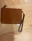 {{Client Code}} BROWN ANNE KLEIN wristlet