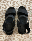 Black Timberland Sandal 6.5