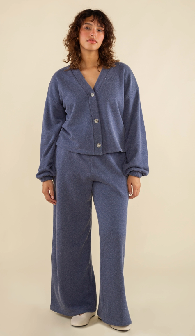 NLT - Fisk Vintage Wash Deadstock Fleece Straight Leg Pant