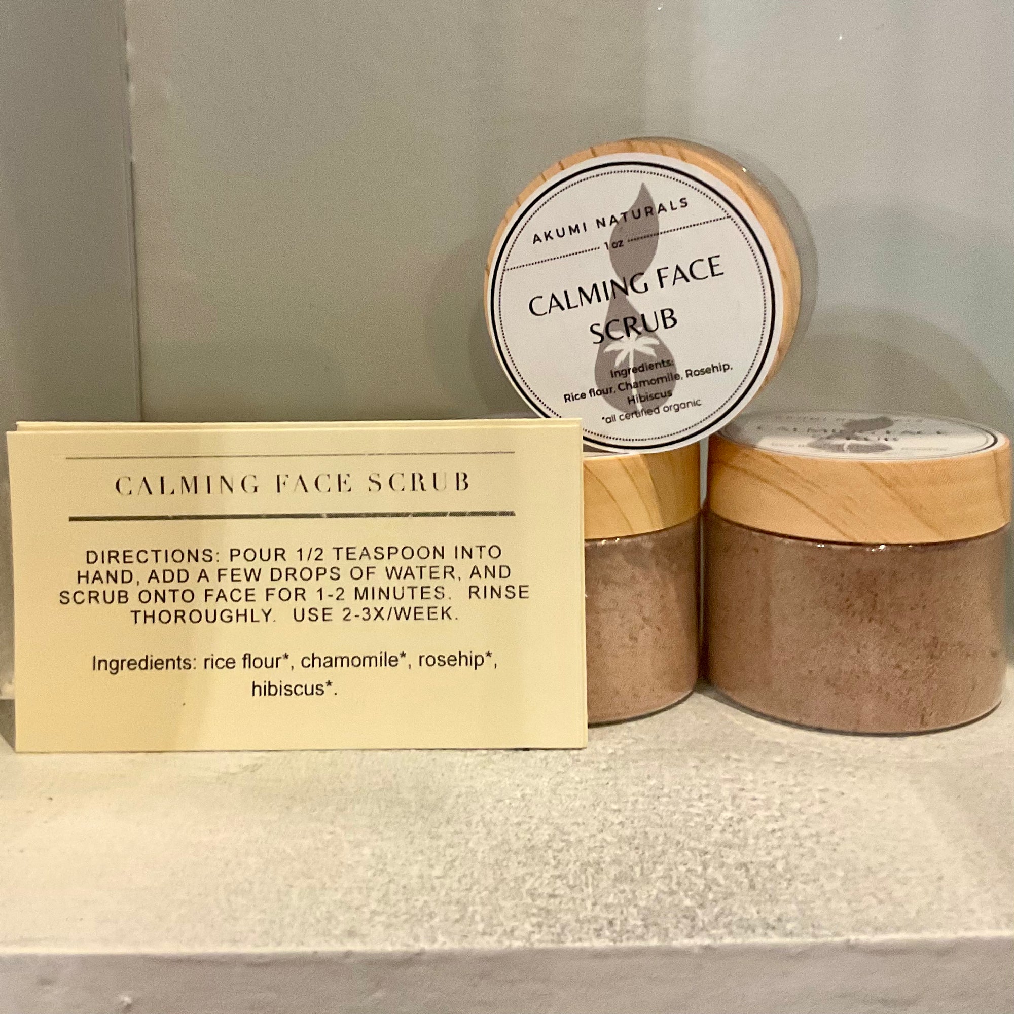 Akumi Face Scrub