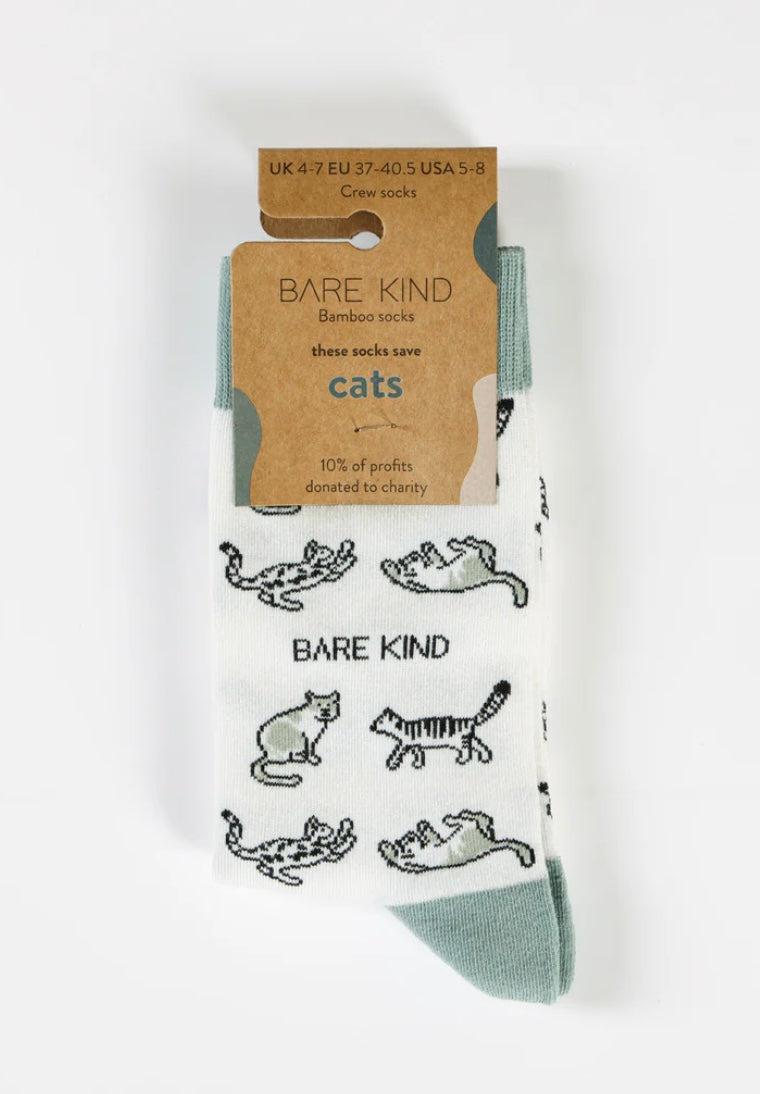 Bare Kind - Socks that Save Cats