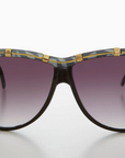 Sunglass Museum- 80's Gold Blin Vintage Sunglass