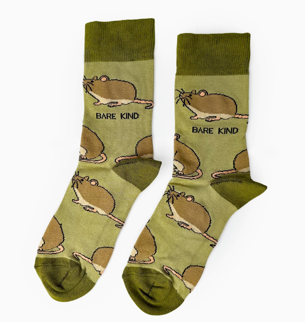 Bare Kind - Socks That Save Harvest Mice