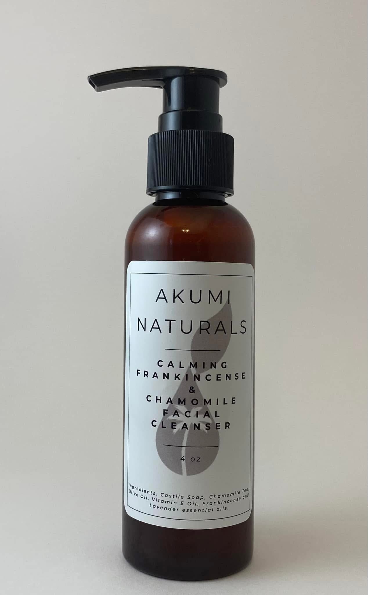 Akumi Calming Frankincense and Chamomile Facial Cleanser