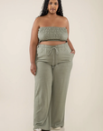 NLT - Cove Linen Pant - Plus / Wide Leg Full Length