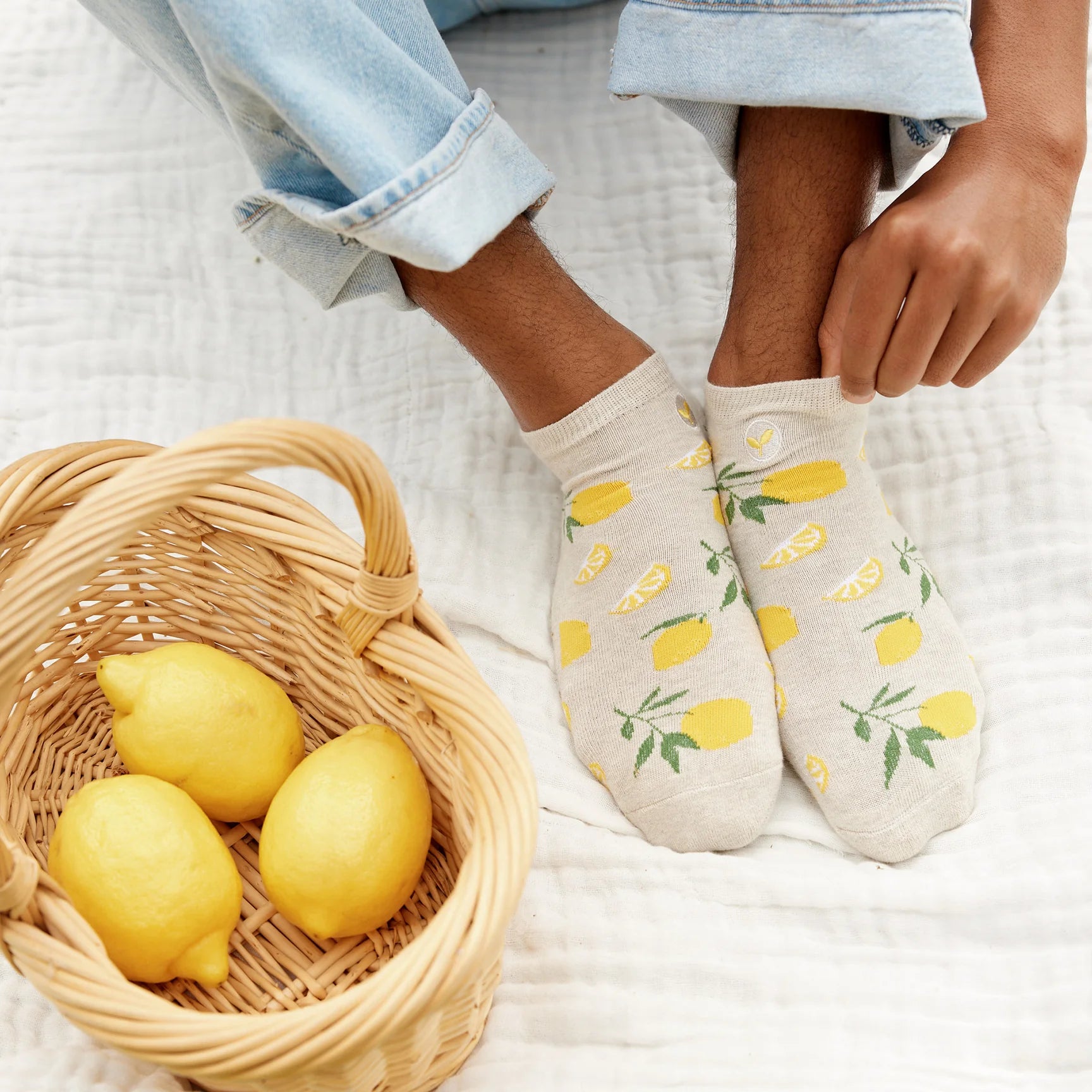 Conscious Step Lemons - Socks that Plant Trees - Ankle
