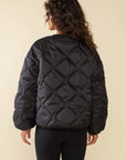 NLT - Nubi Black Boxy Quilted Jacket