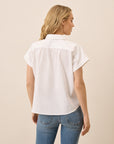 PACT - All Day Poplin Shirred Shirt