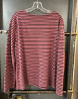 PURPLE/BLACK STRIPED CHICOS LONG SLEEVE SHIRT