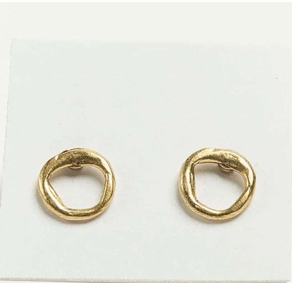 Tilly Doro - Open Circle Stud Earrings