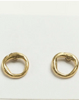 Tilly Doro - Open Circle Stud Earrings