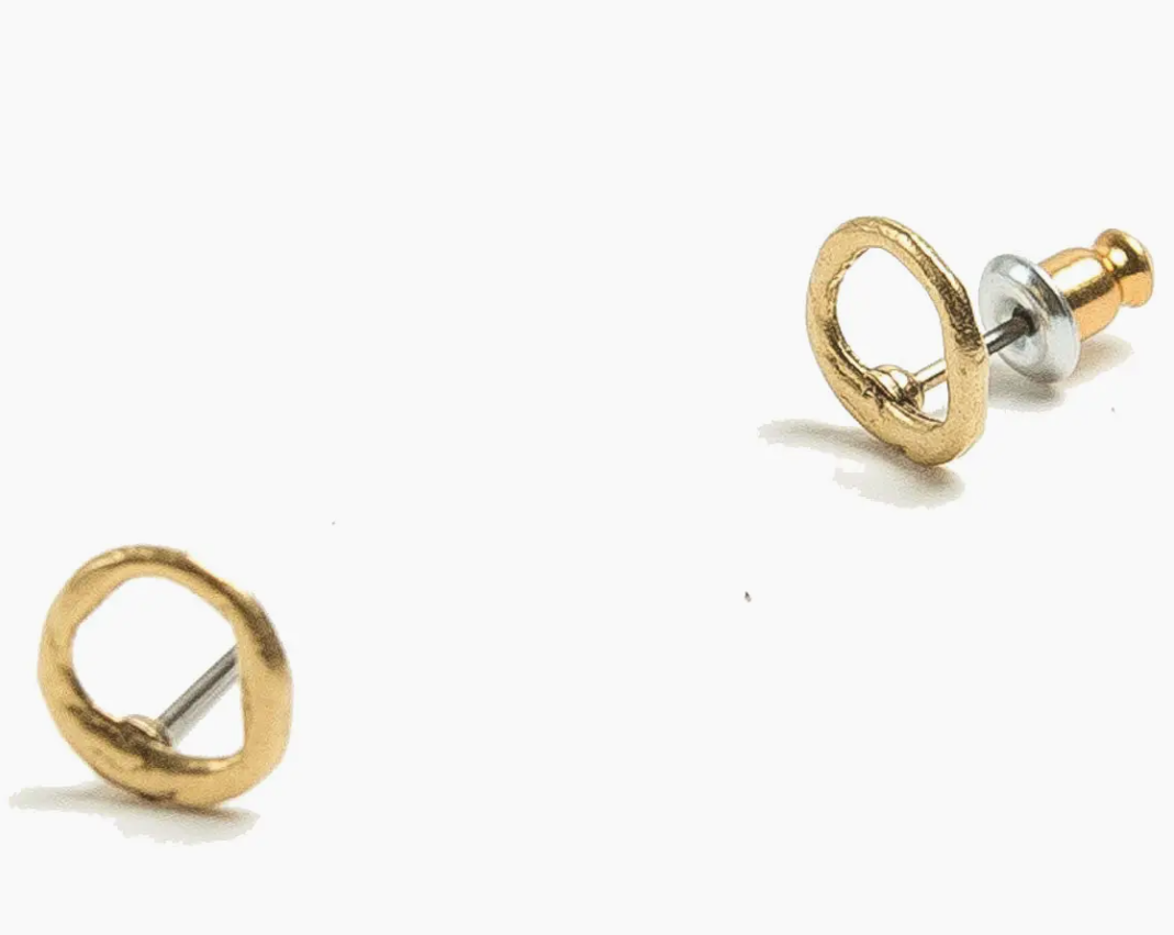 Tilly Doro - Open Circle Stud Earrings