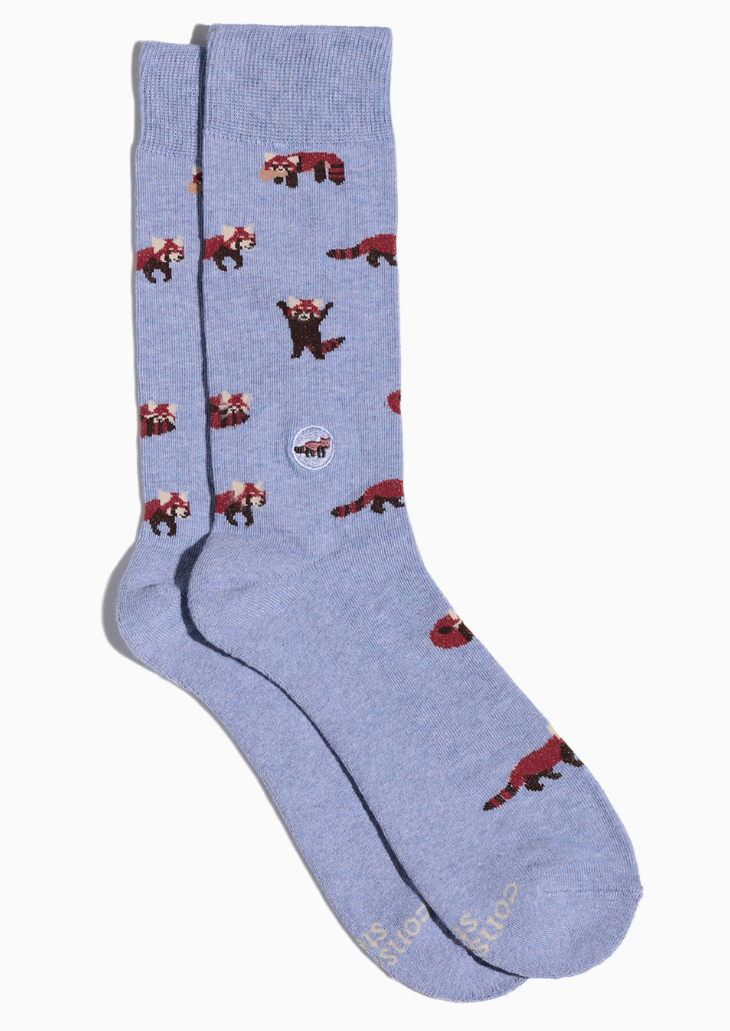 Conscious Step - Socks that Protect Red Pandas
