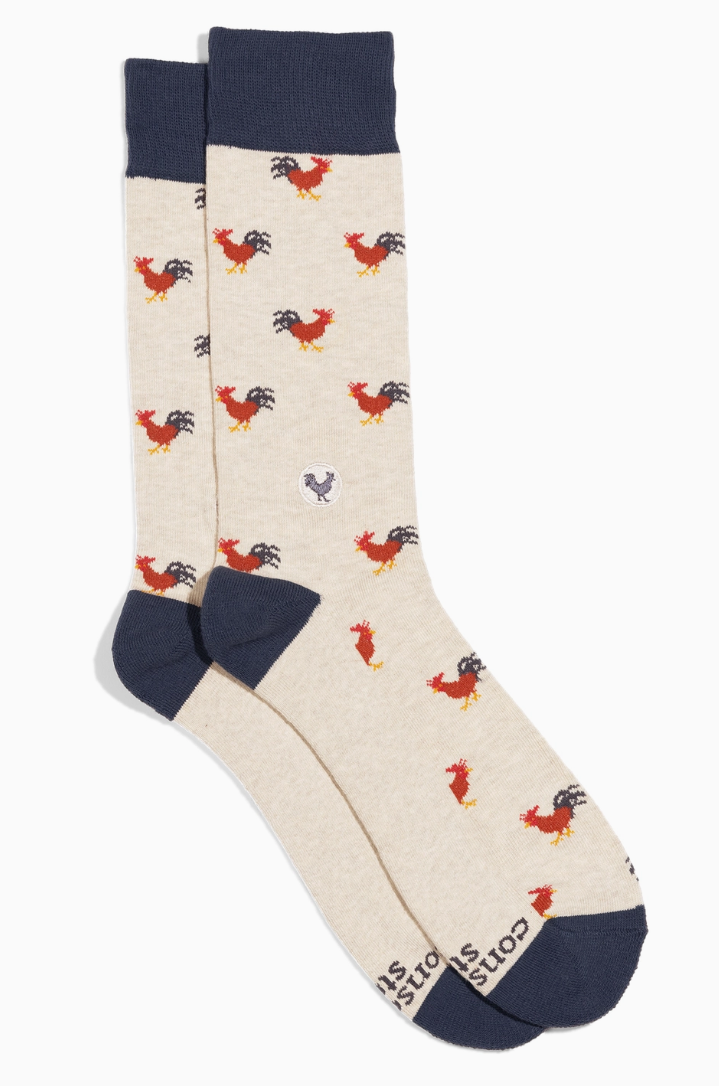 Conscious Step - Socks that Save Roosters