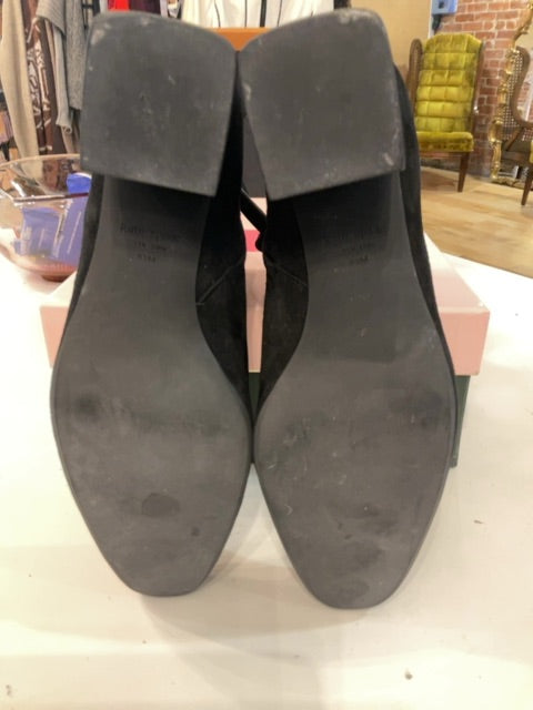 {{ClientCode}} BLACK Kate Spade BOOTIES, 8.5