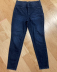 DARK DENIM TALBOTS SKINNY JEANS 8