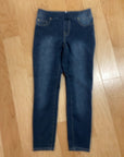 DARK DENIM PATCHINGTON SKINNY JEANS 8