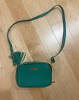 EMERALD GREEN JOY IMAN CROSS BODY PURSE