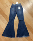 DENIM ZENANA HIGH RAISE DISTRESSED FLARE 27