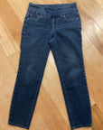 DARK DENIM JAG SKINNY JEANS 8