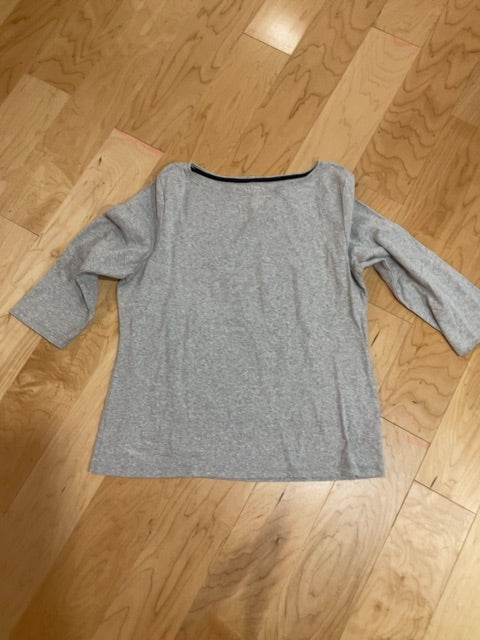 GREY TALBOTS 3/4 SLEEVE TOP XL