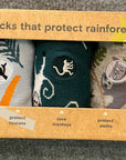 Conscious Step - Kids 3 Pack of Socks that Save