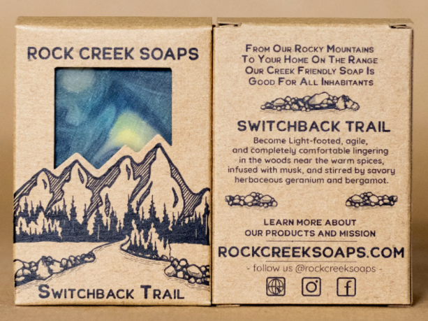 Rock Creek Soap - Switchback Trail - Vegan Bar Soap