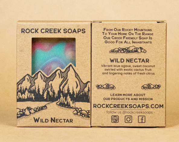 Rock Creek Soap - Wild Nectar - Vegan Bar Soap