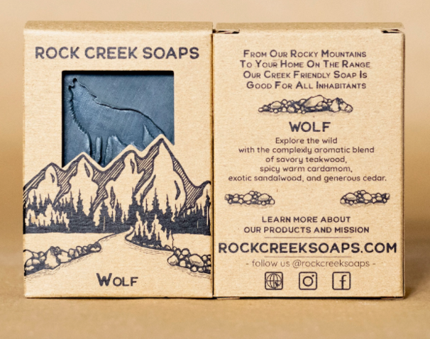 Rock Creek Soap - Wolf - Vegan Soap