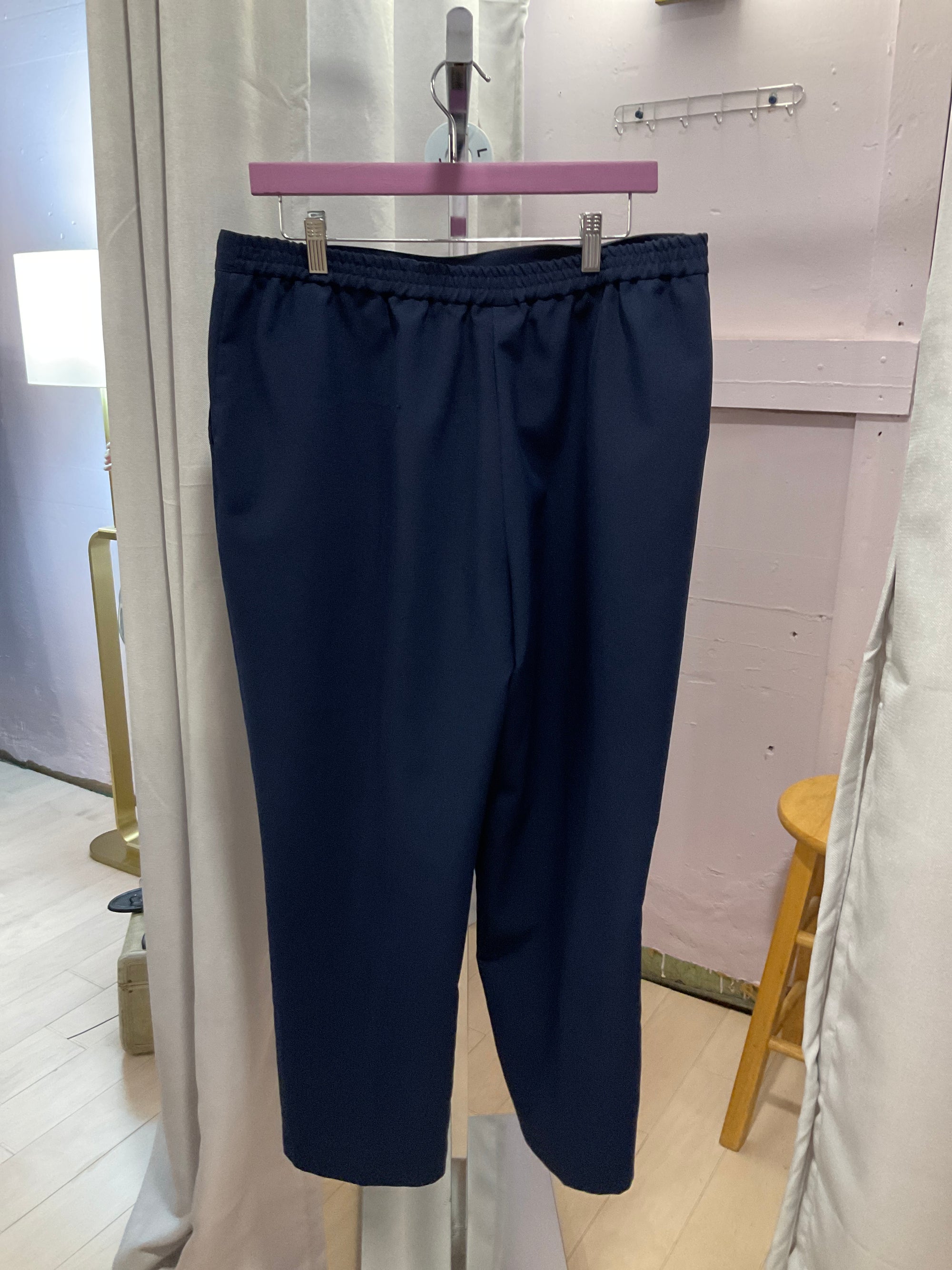 {{Client Code}} navy BFA Classics pants, 16