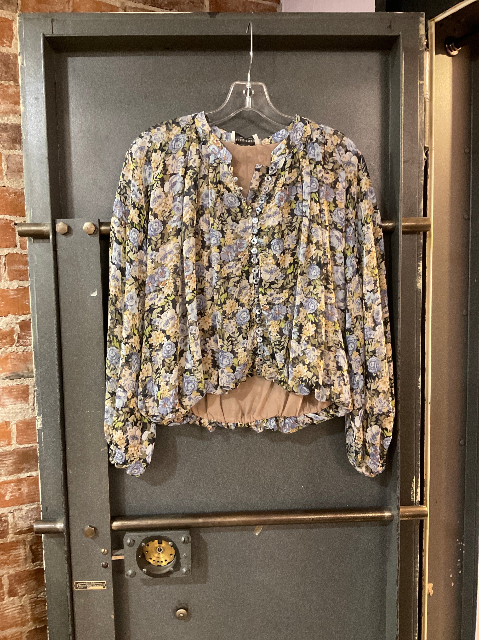 Floral Dress Forum LONG SLEEVE SHIRT S