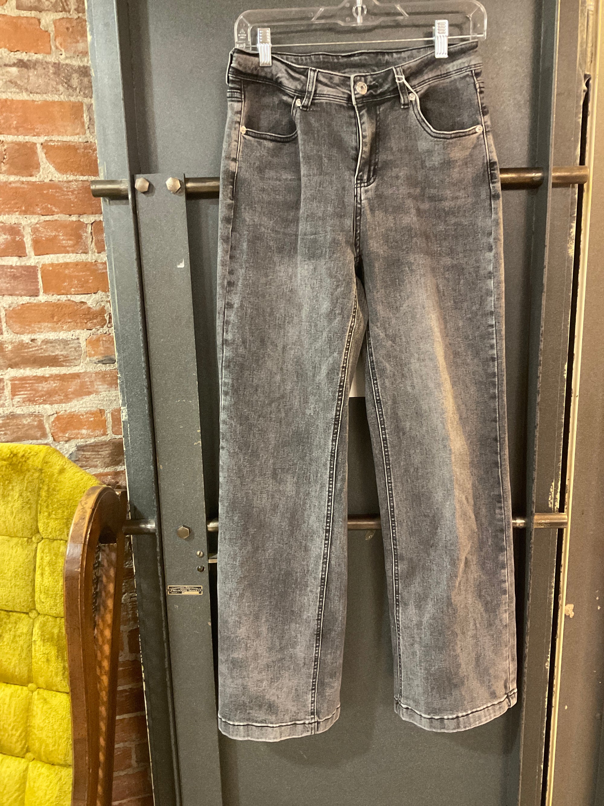 BLACK UNKNOWN DENIM M