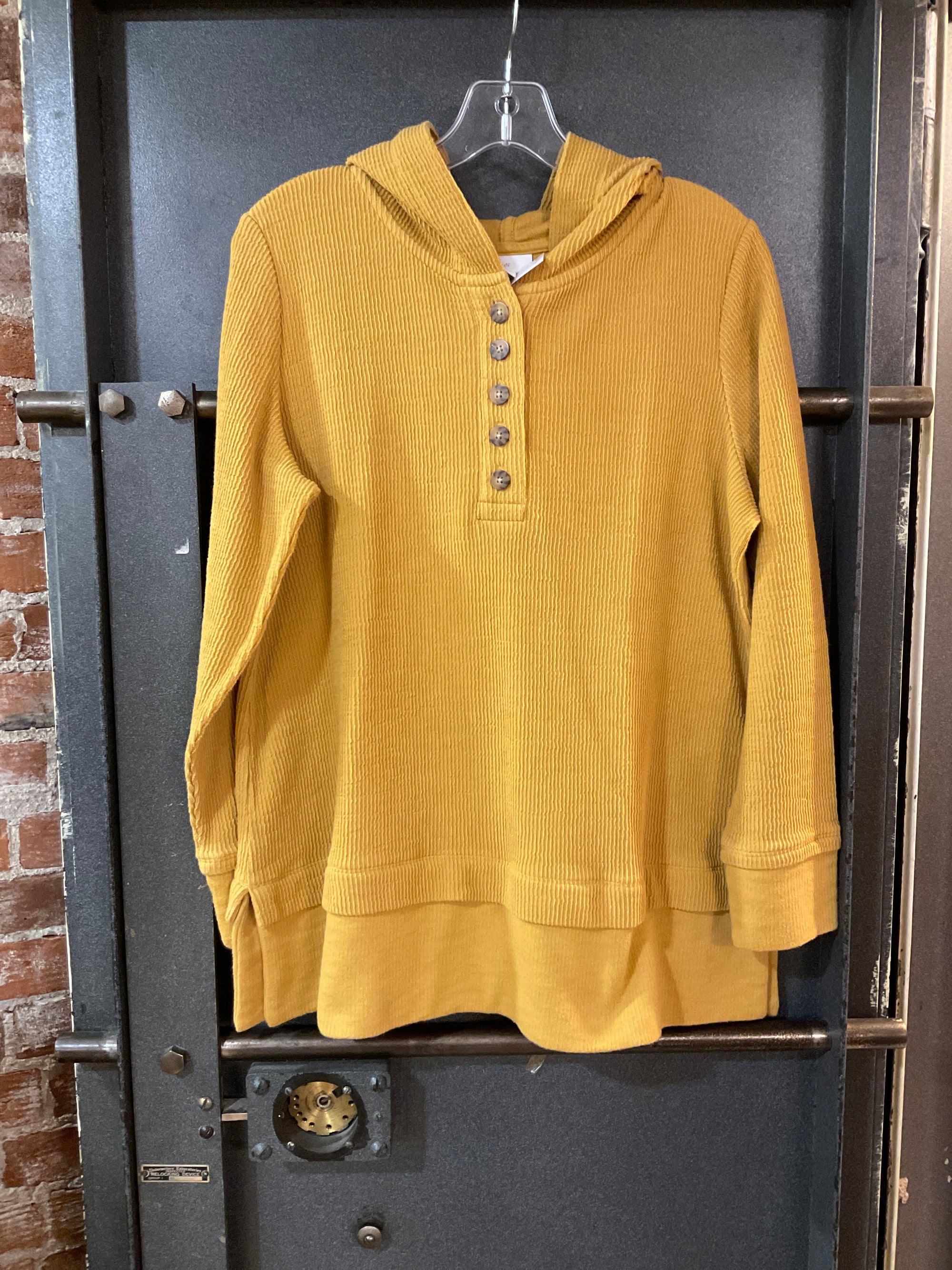 MUSTARD J JILL LONG SLEEVE SHIRT M